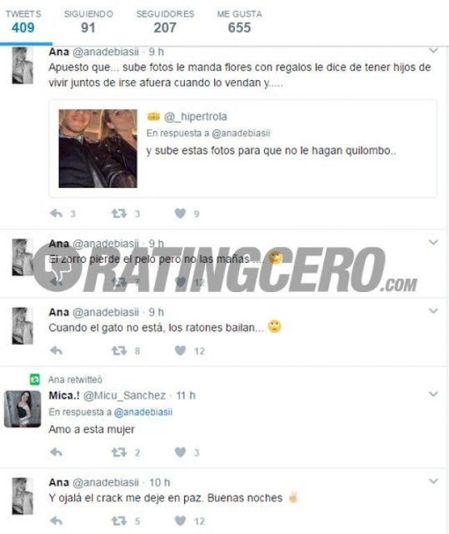 Goleador Escrachado Los Chats De Sebasti N Driussi Con Su Ex