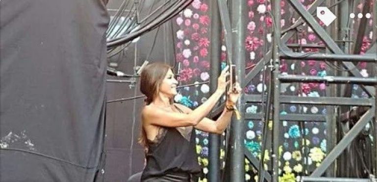 ¡Mamá orgullosa! Catherine Fulop registró todos los momentos de Oriana Sabatini como telonera de Coldplay