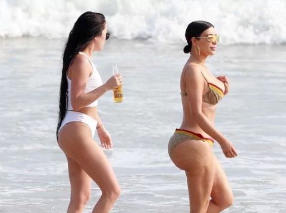 Así es el cuerpo de Kim Kardashian sin Photoshop