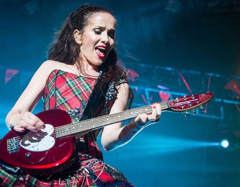 Natalia Oreiro brindó un concierto en Mar del plata