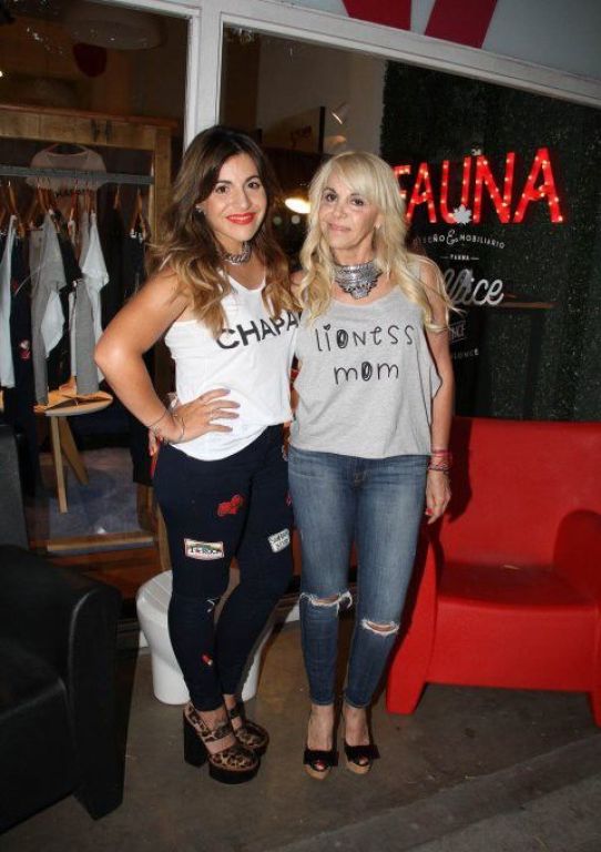 Gianinna Maradona inauguró su nueva marca de ropa