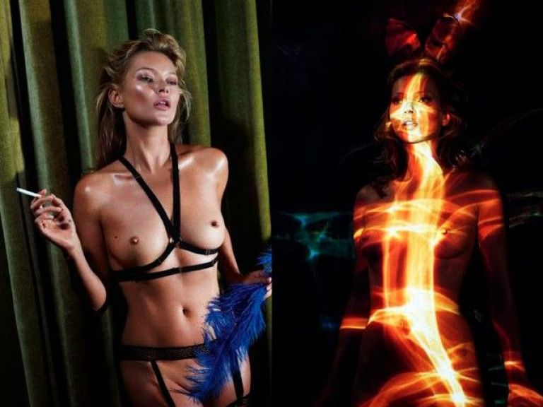El desnudo total de Kate Moss para Playboy sin censura [Fotos]
