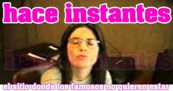 Documento fotográfico: Viviana Canosa 13 años atrás