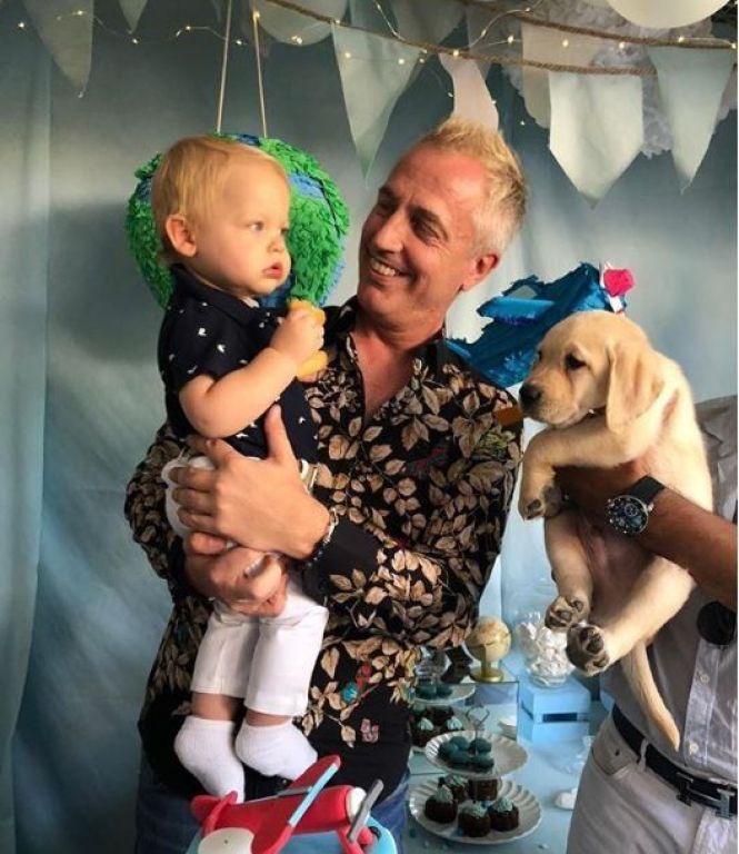Así fue el primer cumpleaños de Mirko, el hijo de Marley