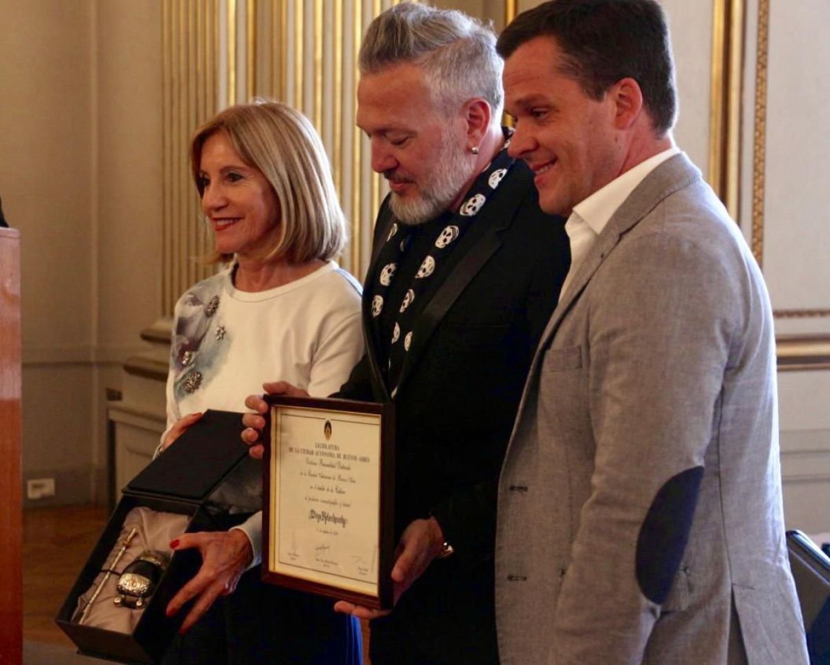 El productor y creativo Diego Kolankowsky fue distinguido como Personalidad Destacada de la Cultura porteña