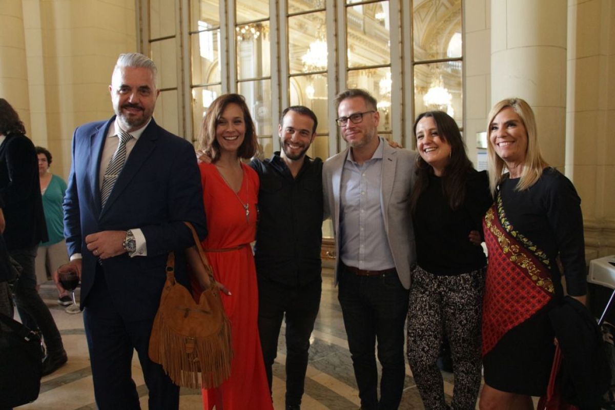 El productor y creativo Diego Kolankowsky fue distinguido como Personalidad Destacada de la Cultura porteña