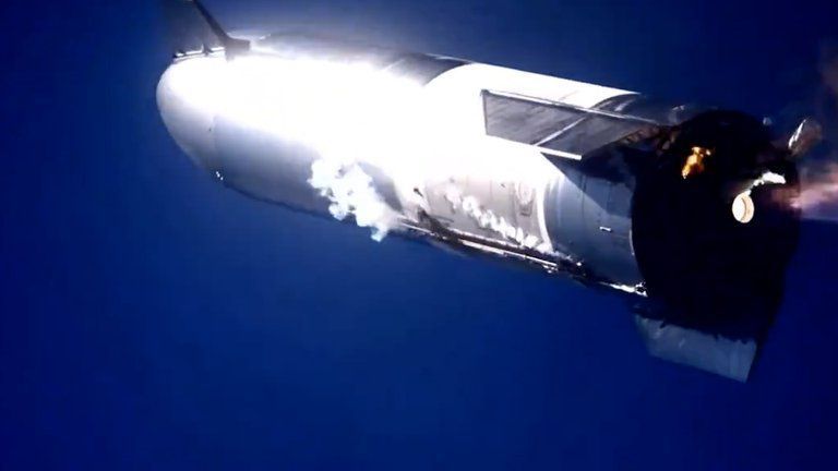 Un nuevo prototipo de nave de SpaceX explotó durante el aterrizaje