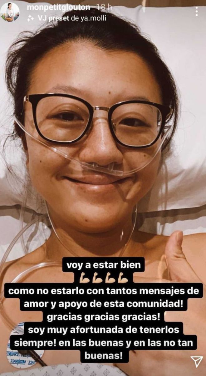 Karina Gao internada con Covid-19 y embarazada: "Me van a inducir al coma y no sé cuándo voy a despertar"