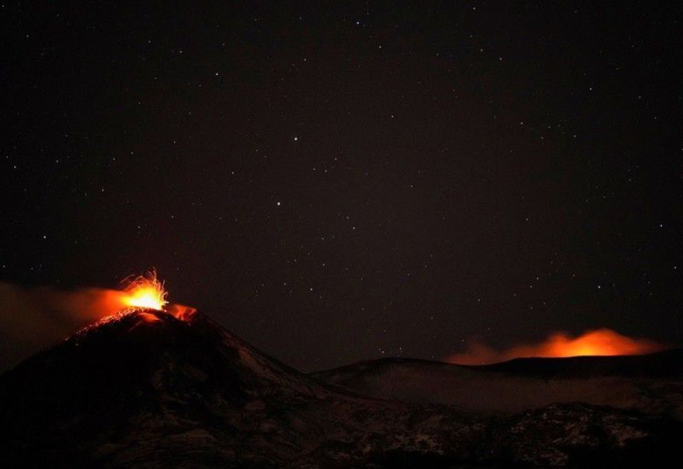 Erupción del volcán Etna: las imágenes