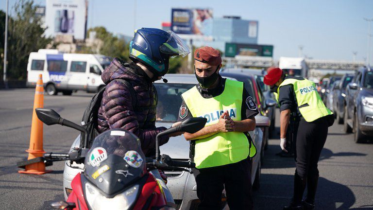 Caos en los accesos a la Provincia: donde están los principales