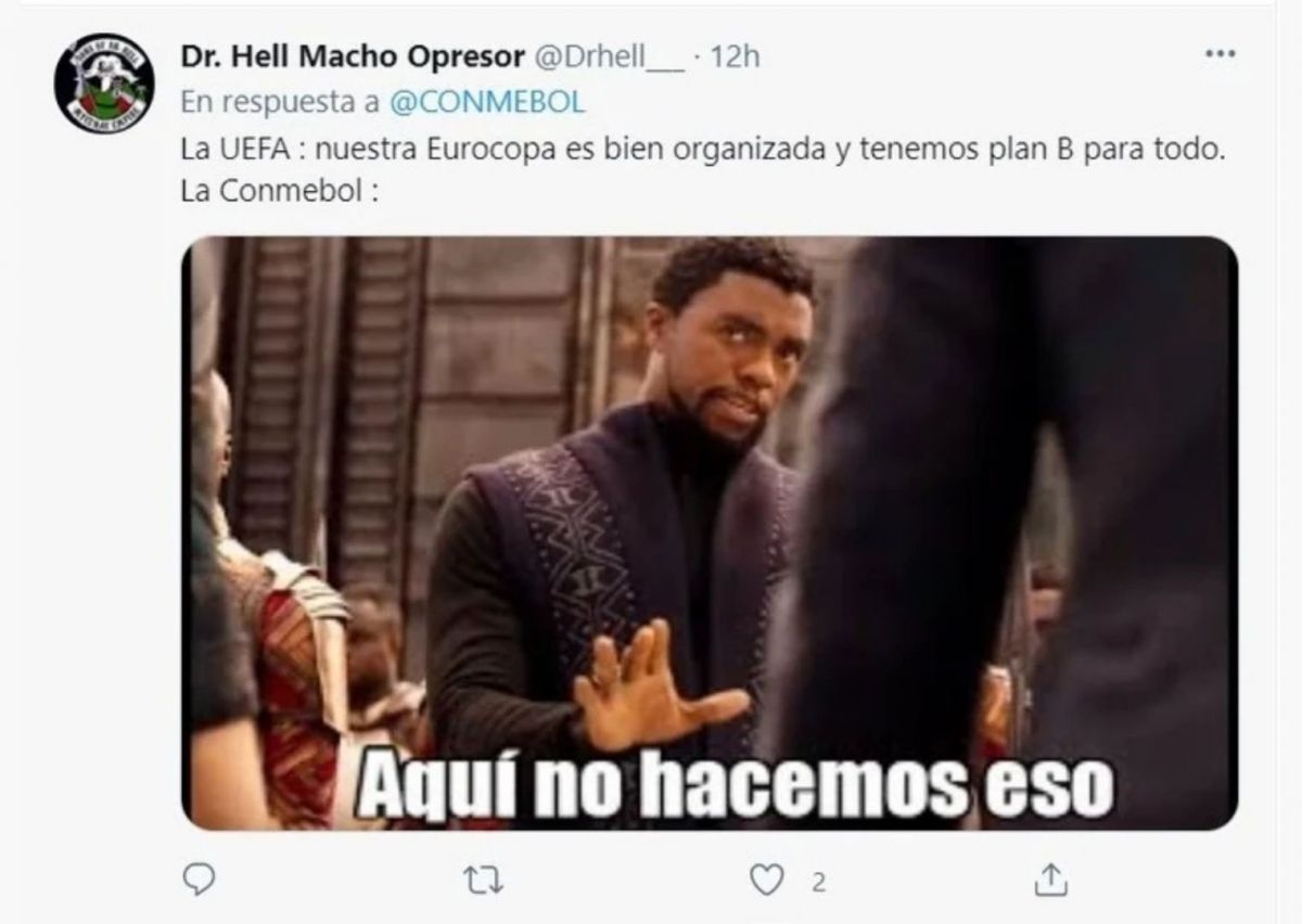 Los memes sobre el cambio de sede de la Copa América