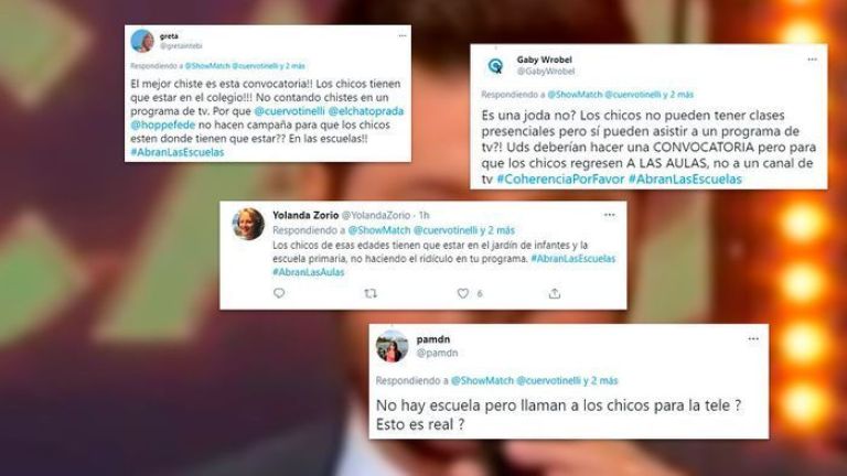 La polémica convocatoria de Tinelli en las redes