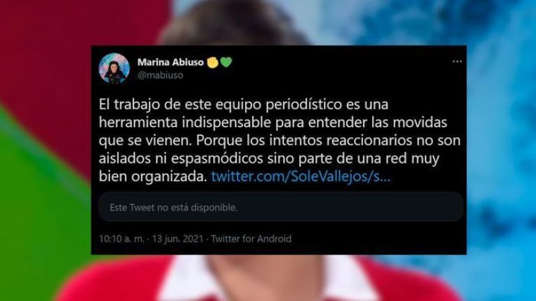 ¿Por qué piden la renuncia de Marina Abiuso periodista de TN?