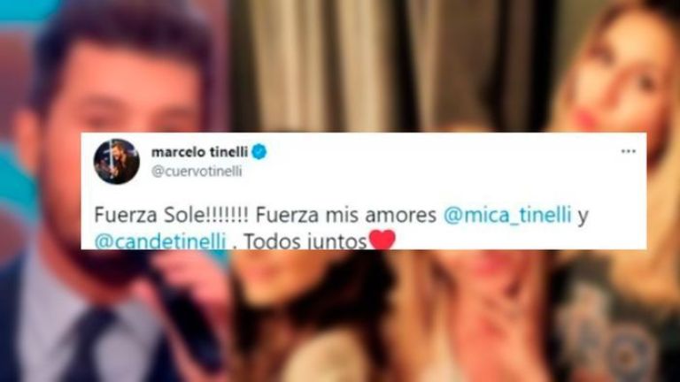 El mensaje de Marcelo Tinelli para Soledad Aquino, madre de sus dos hijas mayores