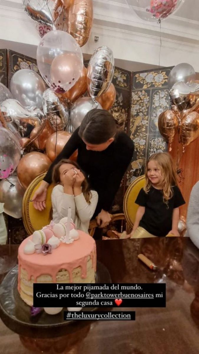 El súper festejo de Rufina la hija de la China Suárez y Nico Cabré