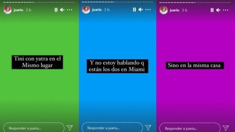 Nuevos rumores de que Tini Stoessel y Sebastián Yatra estarían juntos