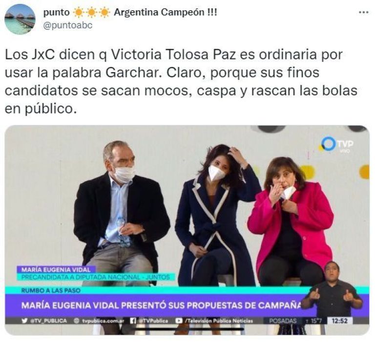 "En el peronismo siempre se garchó": estallaron los memes por la frase de Tolosa Paz