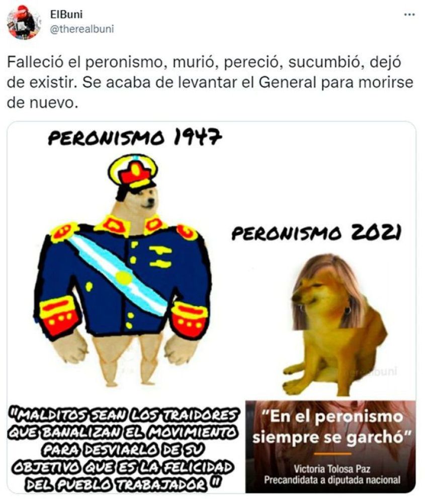 "En el peronismo siempre se garchó": estallaron los memes por la frase de Tolosa Paz