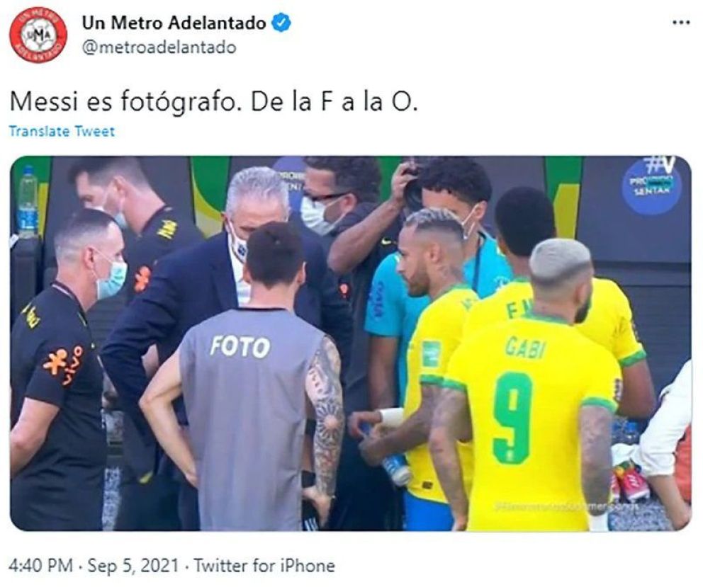Los memes de la suspensión del partido Argentina - Brasil