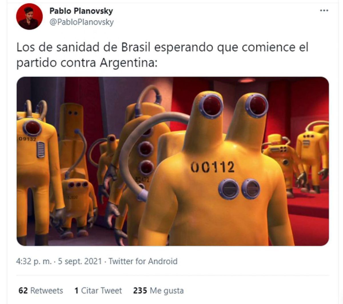 Los memes de la suspensión del partido Argentina - Brasil
