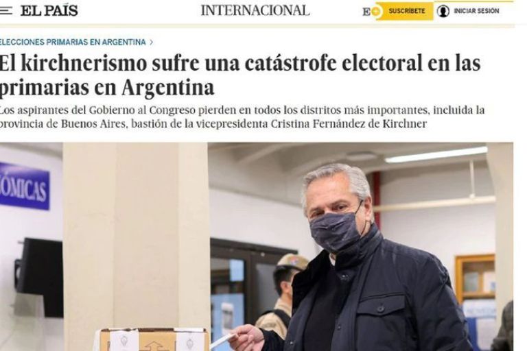 Medios del mundo hacen eco de la derrota del Gobierno en las PASO