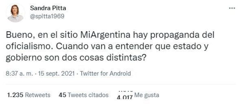 Usuarios denunciaron que el Gobierno utiliza la app de Mi Argentina para hacer campaña política