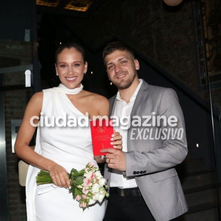 Barbie Vélez y Lucas Rodríguez se casaron en una ceremonia íntima: Mirá las mejores fotos