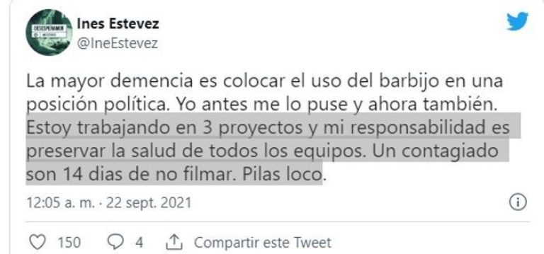 Inés Estévez opinó sobre las medidas de flexibilización sanitarias del Gobierno
