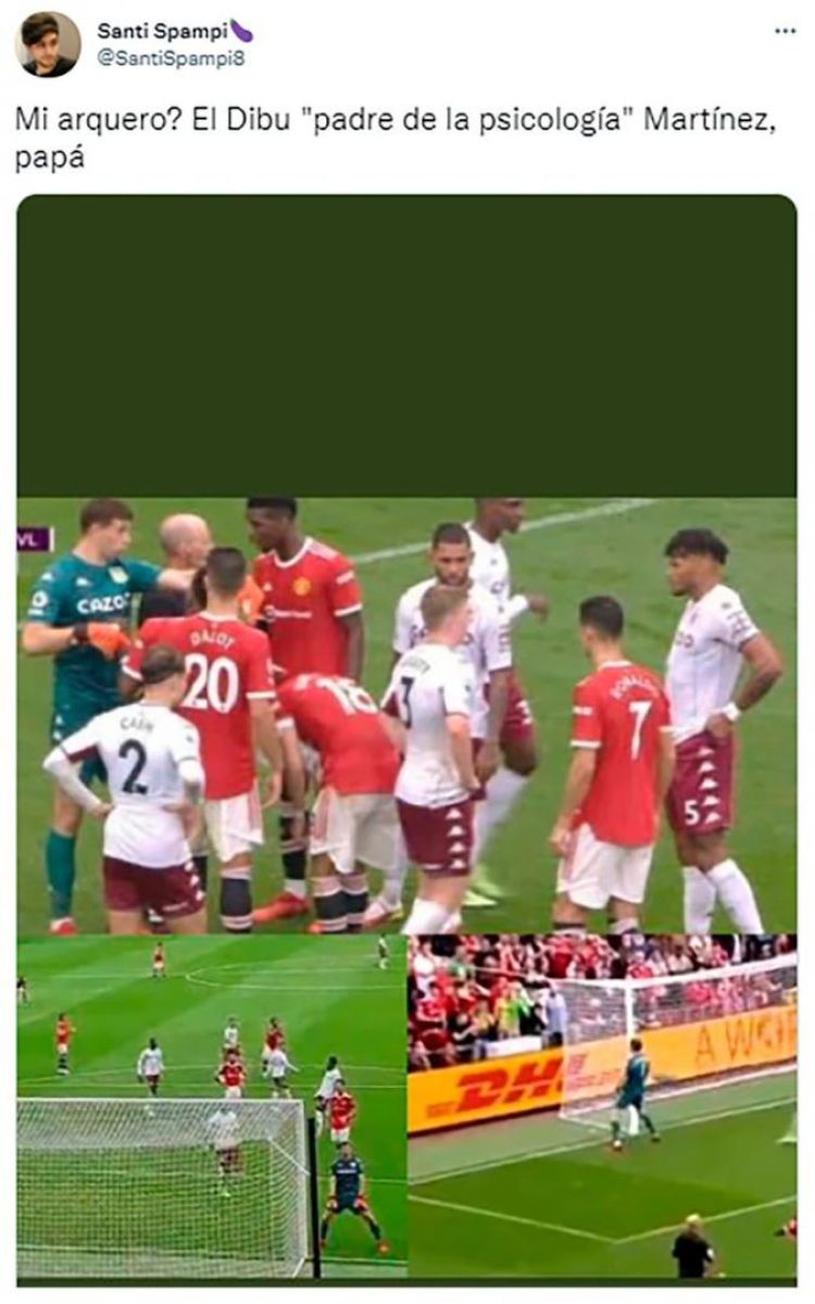 Explotaron los memes por la provocación del Dibu Martínez a Cristiano Ronaldo