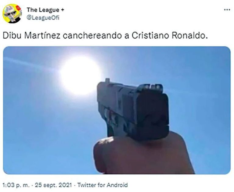 Explotaron los memes por la provocación del Dibu Martínez a Cristiano Ronaldo