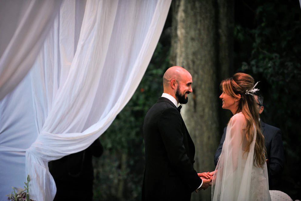 La fiesta de bodas de Abel Pintos y Mora Calabrese