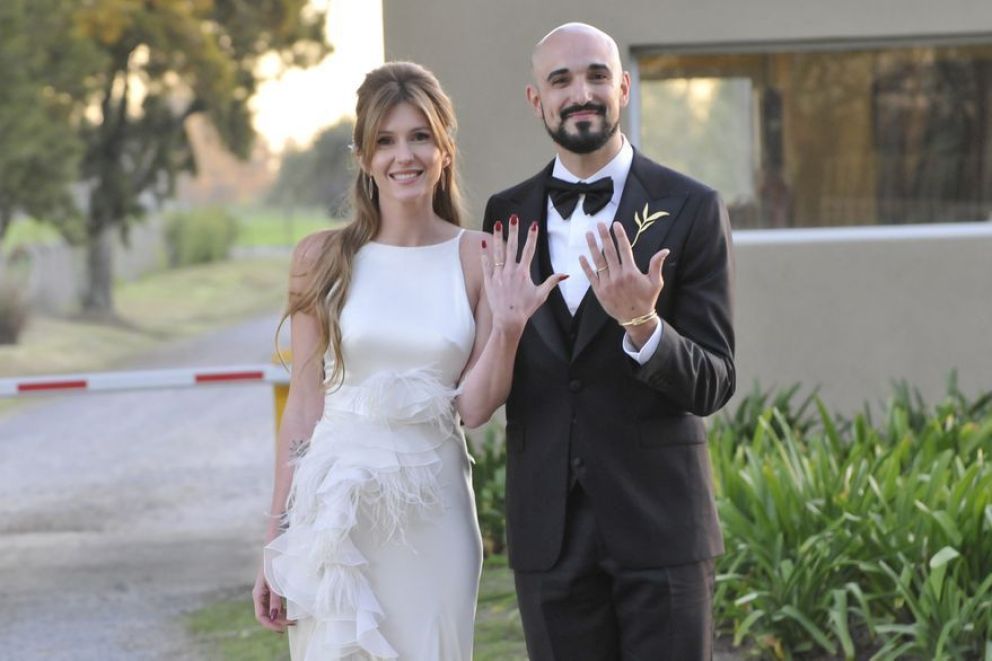 La fiesta de bodas de Abel Pintos y Mora Calabrese