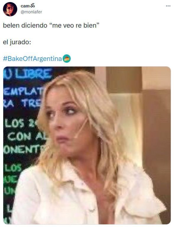 Bake Off: La torta por la que Belén quedó eliminada desató una lluvia de memes