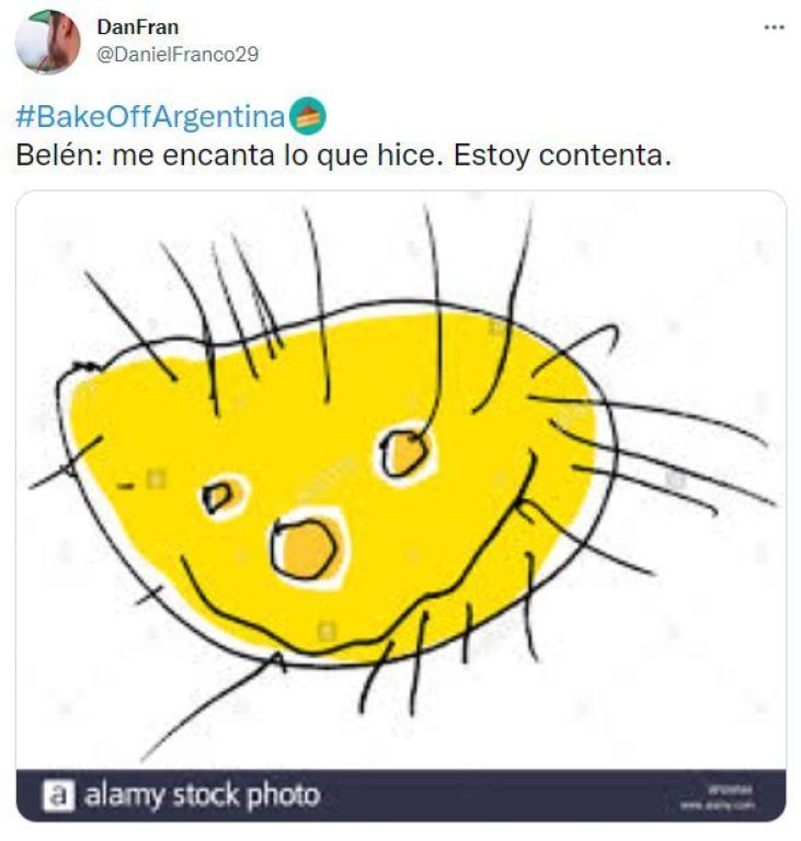 Bake Off: La torta por la que Belén quedó eliminada desató una lluvia de memes