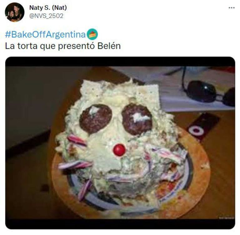 Bake Off: La torta por la que Belén quedó eliminada desató una lluvia de memes