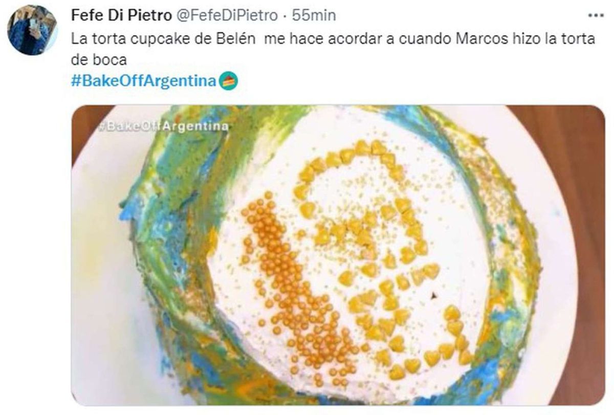 Bake Off: La torta por la que Belén quedó eliminada desató una lluvia de memes