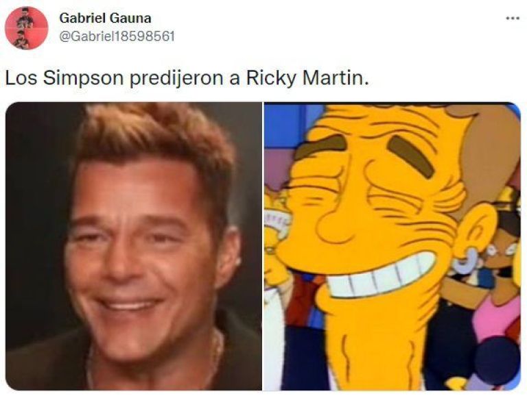 Ricky Martin se convirtió en meme porque se habría retocado la cara
