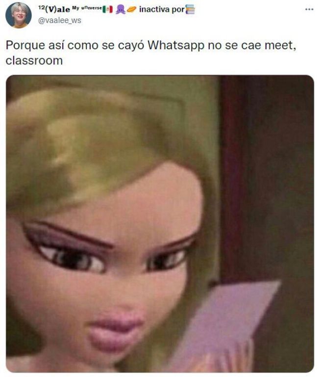 Los mejores memes de la caída de Whatsapp, Instagram y Facebook