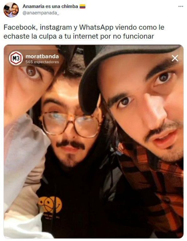 Los mejores memes de la caída de Whatsapp, Instagram y Facebook