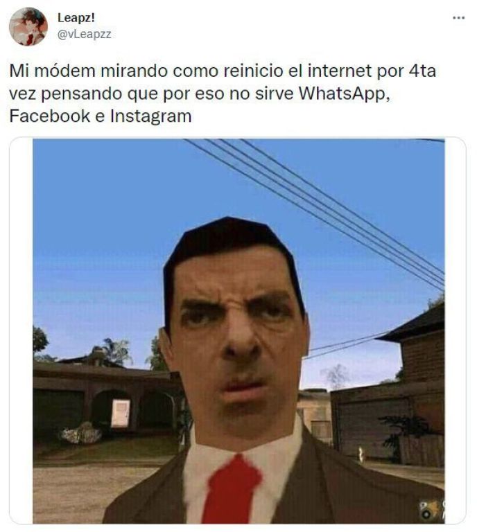 Los mejores memes de la caída de Whatsapp, Instagram y Facebook