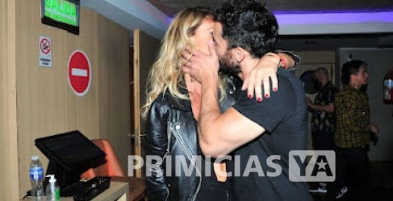 El super beso entre Sabrina Rojas y el Tucu López