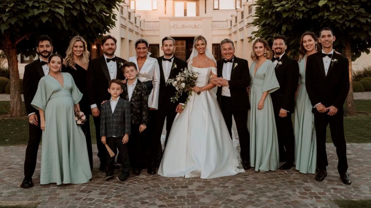 "Para siempre": las fotos del casamiento de Stefi Roitman y Ricky Montaner