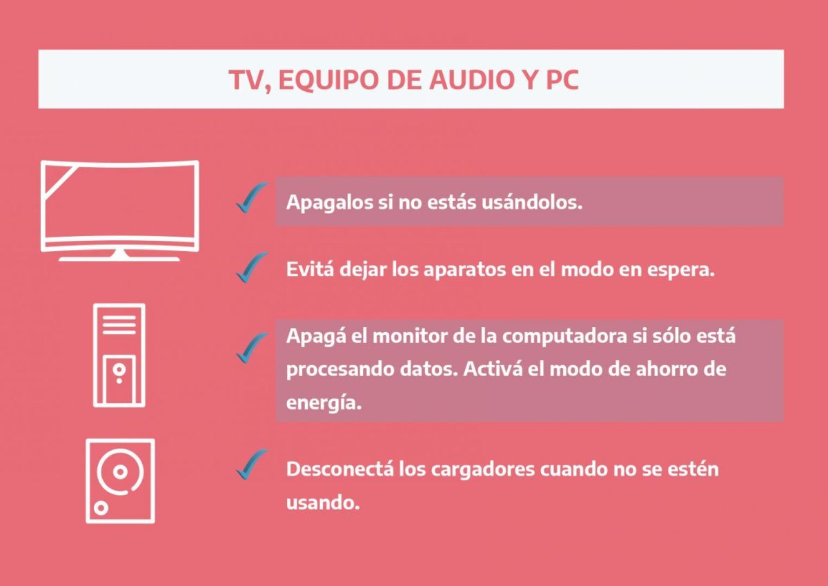 Las recomendaciones del ENRE para un uso racional y eficiente de la electricidad ante la ola de calor