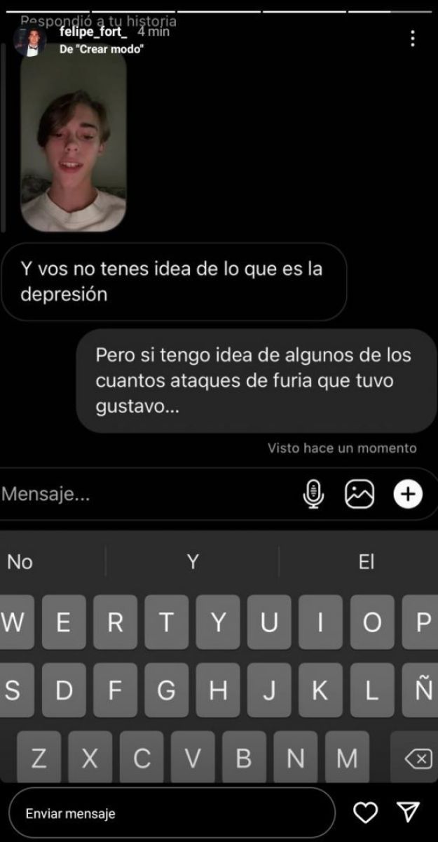 Felipe Fort, tras la muerte de Gustavo Martínez: "Papá lo recibirá con los brazos cerrados"