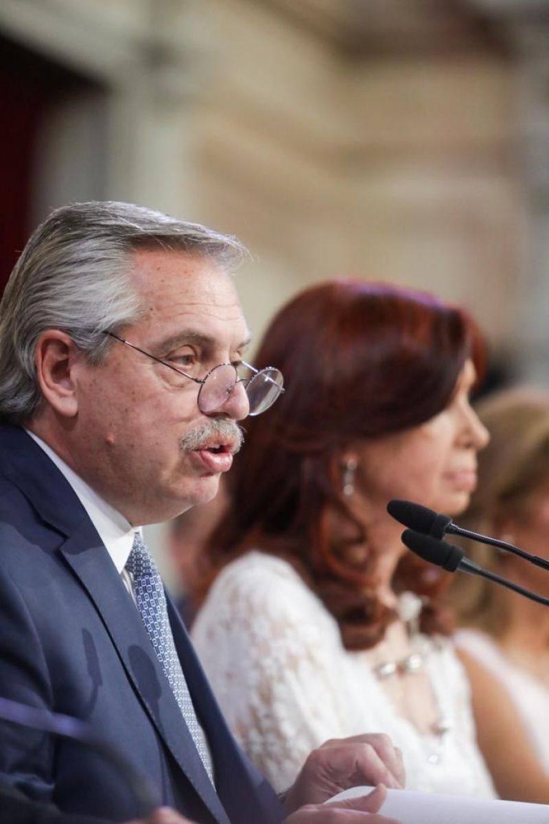 El discurso del presidente en el Congreso: "No quedó nada del dinero del FMI, ni un puente, ni una carretera, solo una deuda externa impagable"