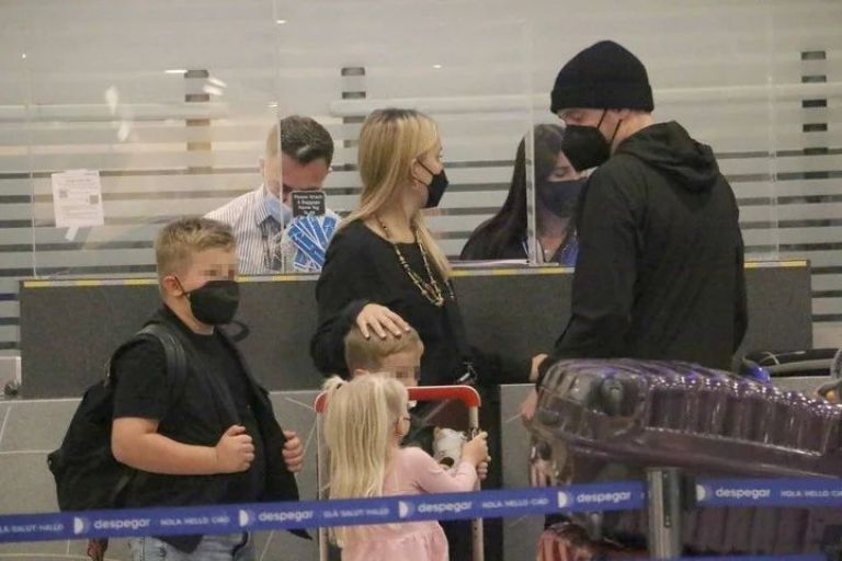 Luisana Lopilato y Michael Bublé se despidieron de la Argentina