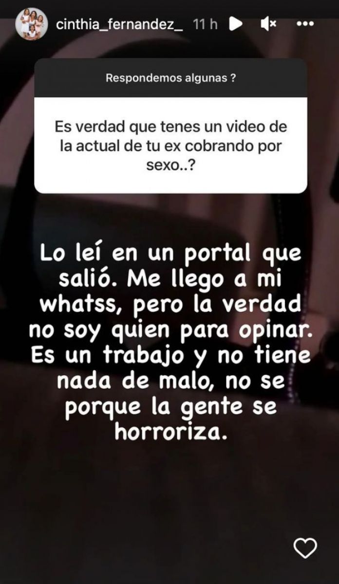 La novia de Matías Defederico salió al cruce y enfrentó a Cinthia Fernández:  “No te contesté nunca nada por...” | HaceInstantes: Toda la información en  pocas palabras