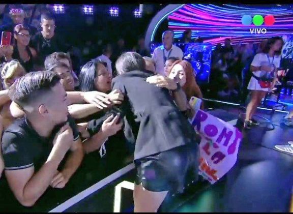 GH: familiares de Romina se quejaron del espacio en la tribuna y apuntaron contra Nacho