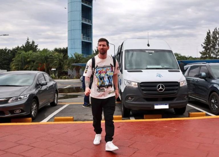 Locura total por la visita de Messi a una parrilla de Palermo