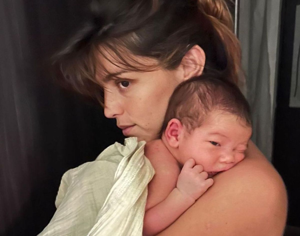Calu Rivero celebró el primer mes de Tao: “Te amamos”